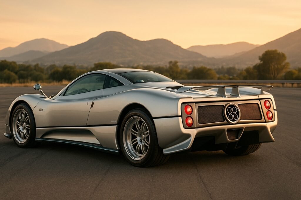 Pagani Zonda C12 back