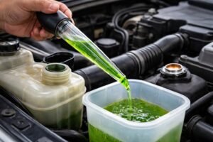 Comment enlever trop de liquide de refroidissement