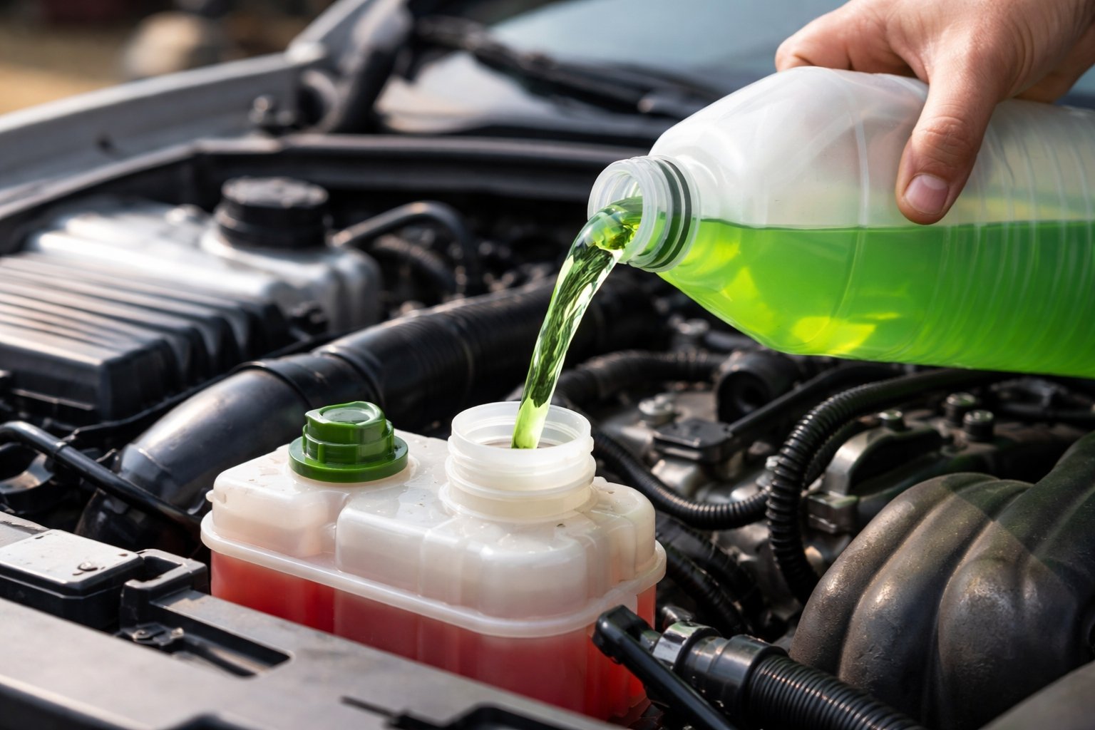 Comment faire le niveau de liquide de refroidissement