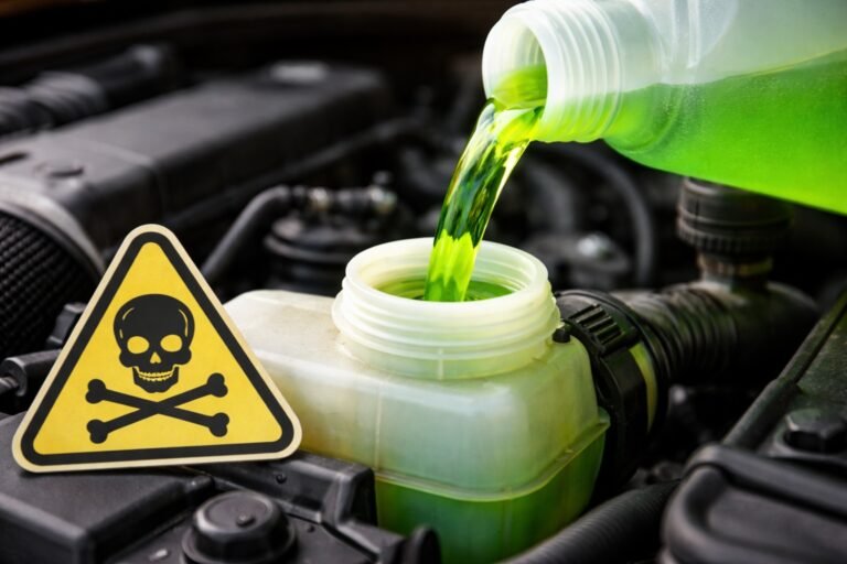 Est-il dangereux de boire du liquide de refroidissement
