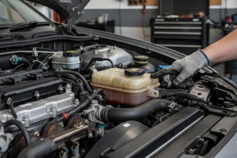 Peut-on rouler avec un liquide de refroidissement marron