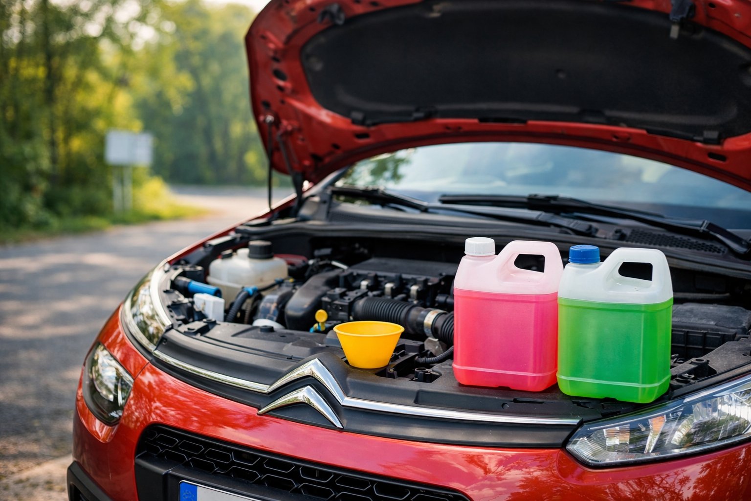 Quel liquide de refroidissement pour Citroën C3 essence