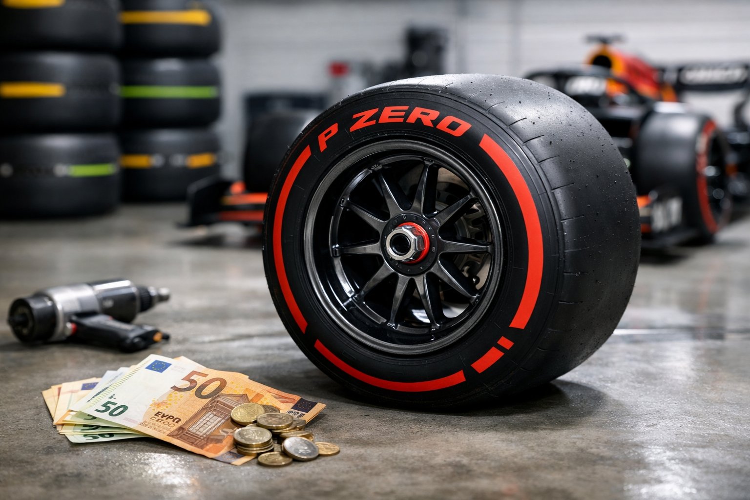 Combien coûte un pneu de F1