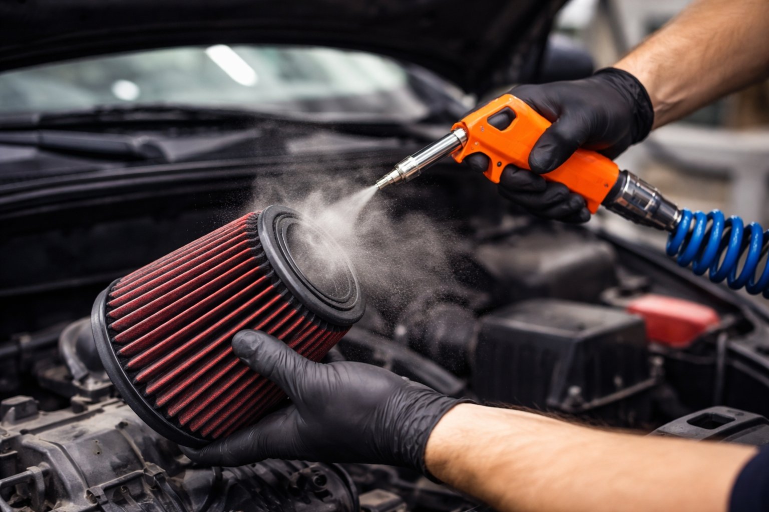 Comment nettoyer filtre à air de voiture