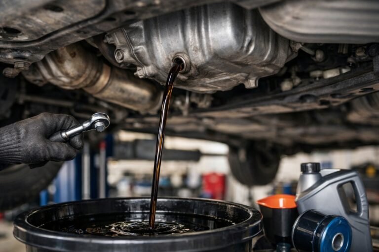 En quoi consiste la vidange d'une voiture