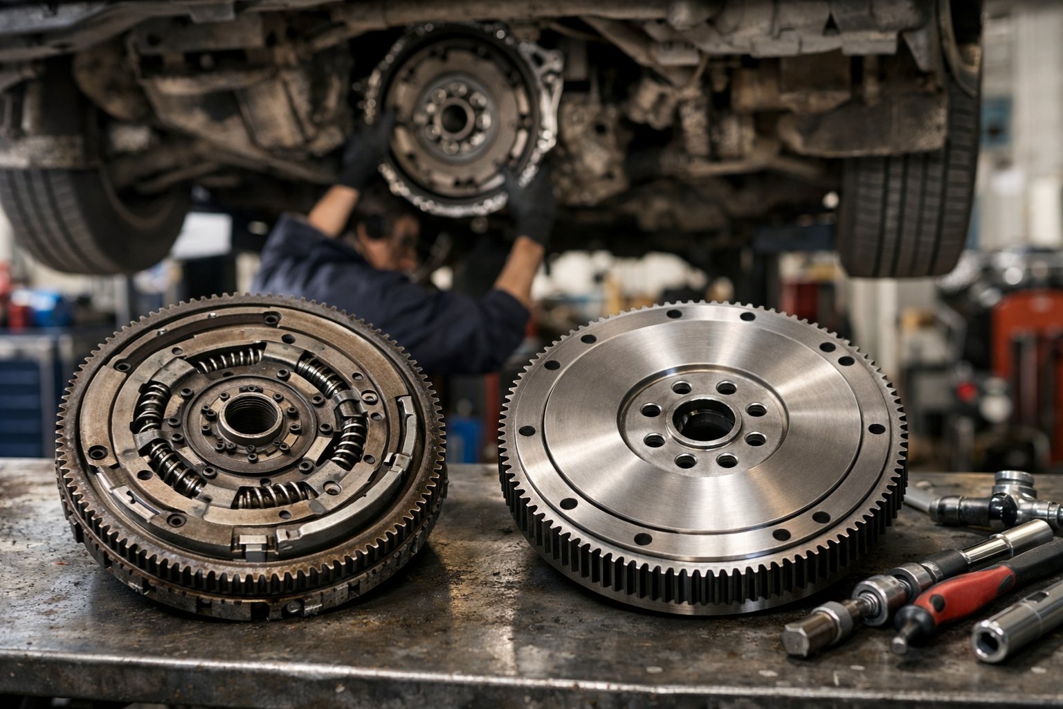 Peut on remplacer un volant moteur bimasse par un rigide
