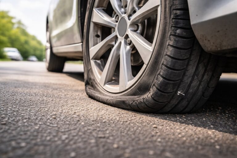 Peut-on rouler avec un pneu crevé