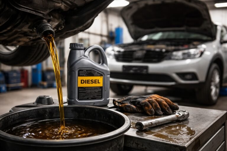 Quand faire la vidange d'une voiture diesel