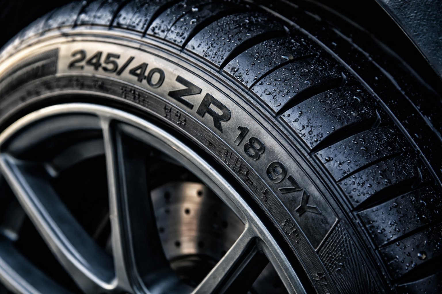 Que veut dire ZR sur un pneu