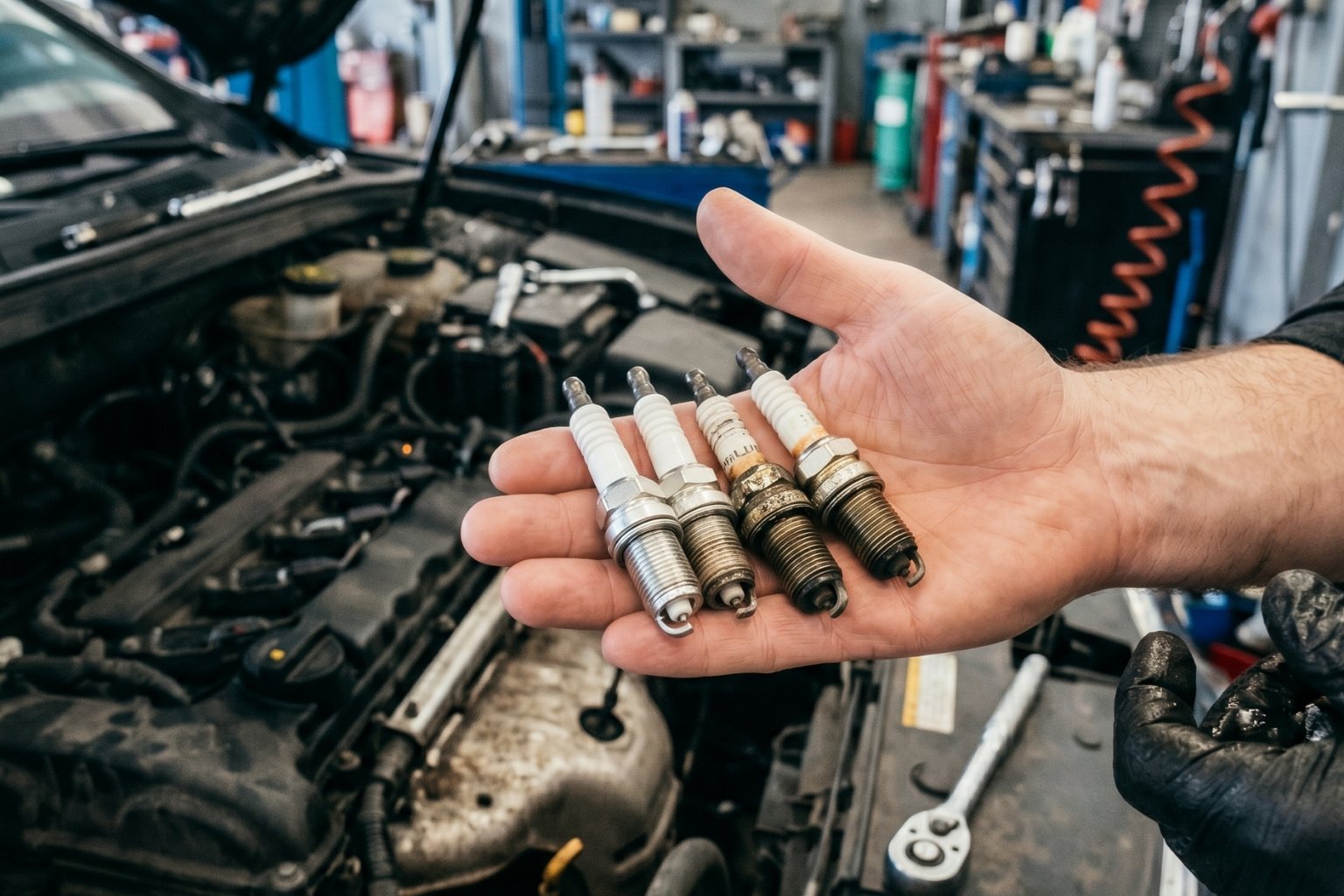 Combien de bougies dans une voiture