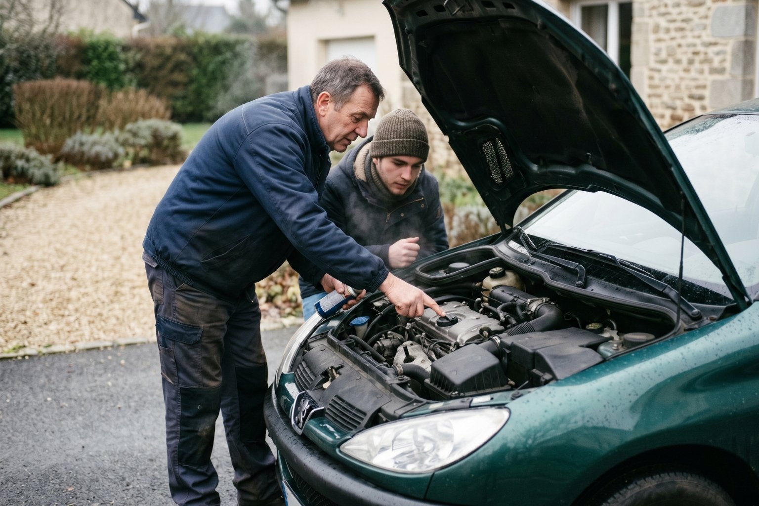 Comment démarrer voiture avec des bougies de préchauffage HS