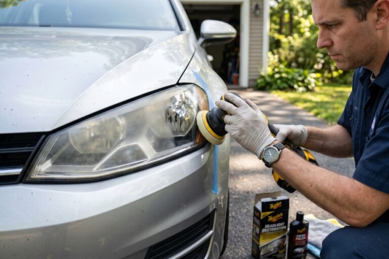 Comment polir les phares de voiture