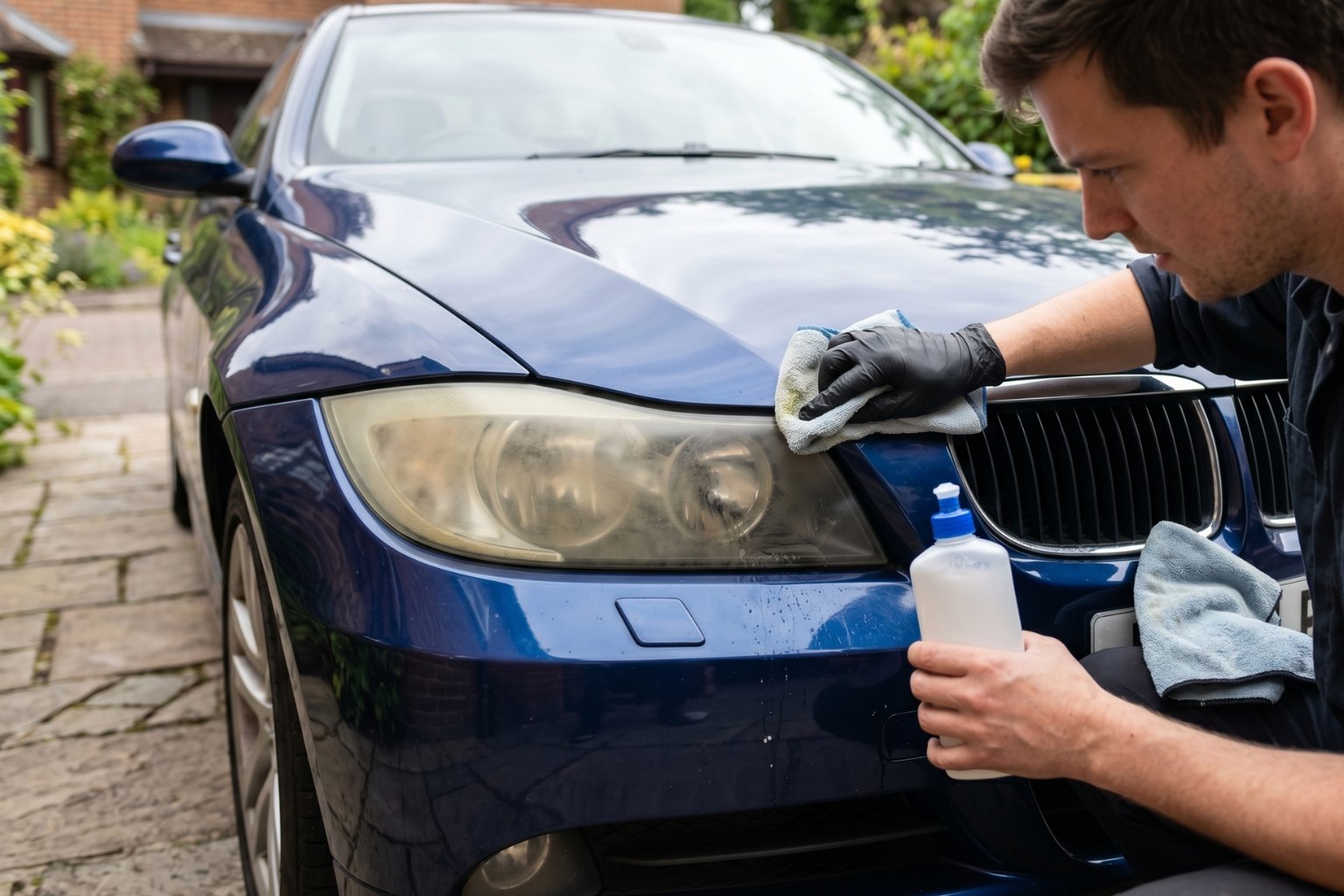 Quel produit pour nettoyer les phares de voiture