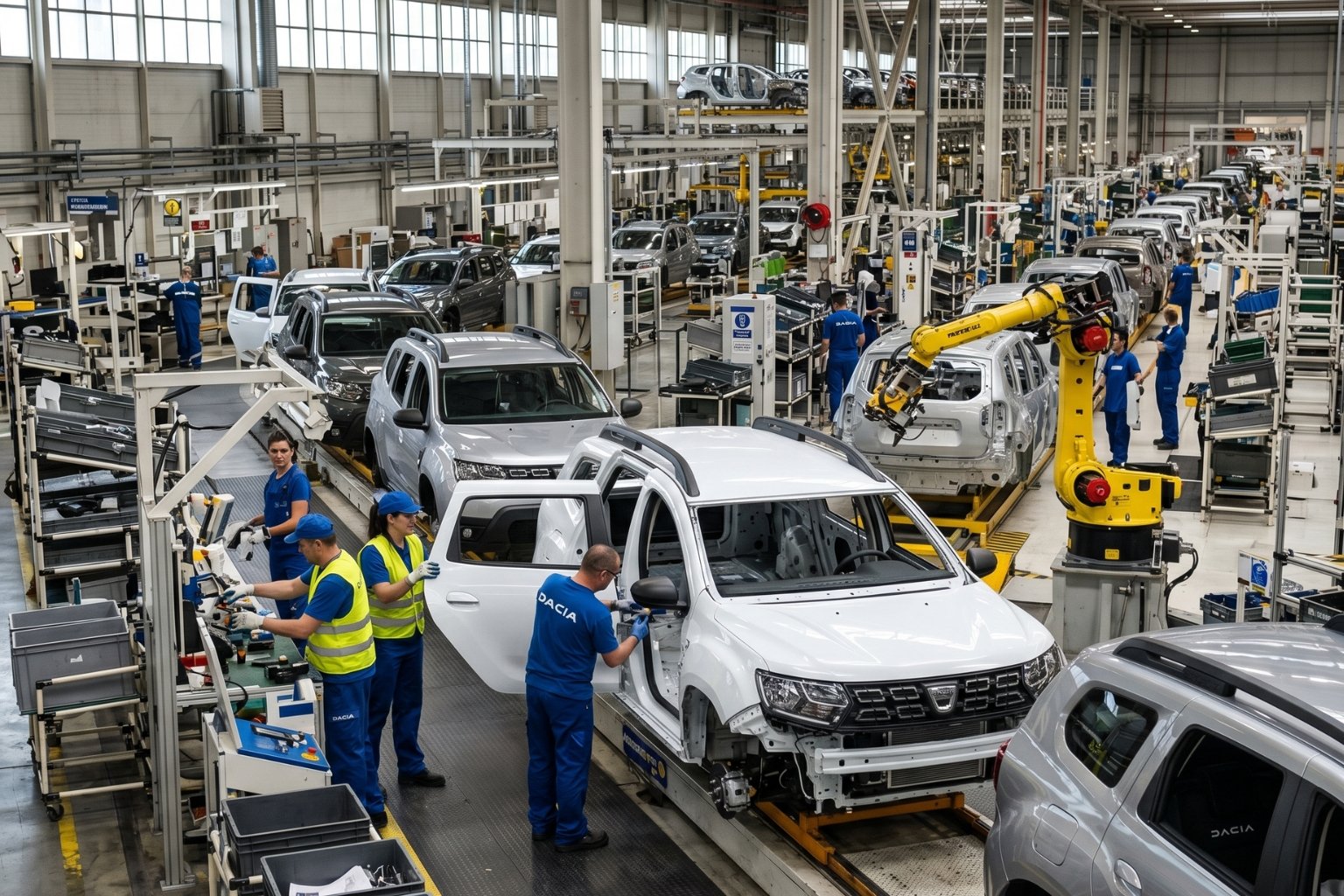 Où sont fabriqués les Dacia