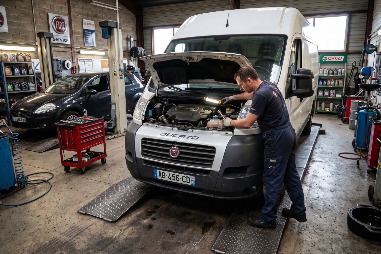 Quand changer courroie fiat ducato 2.3 multijet 130