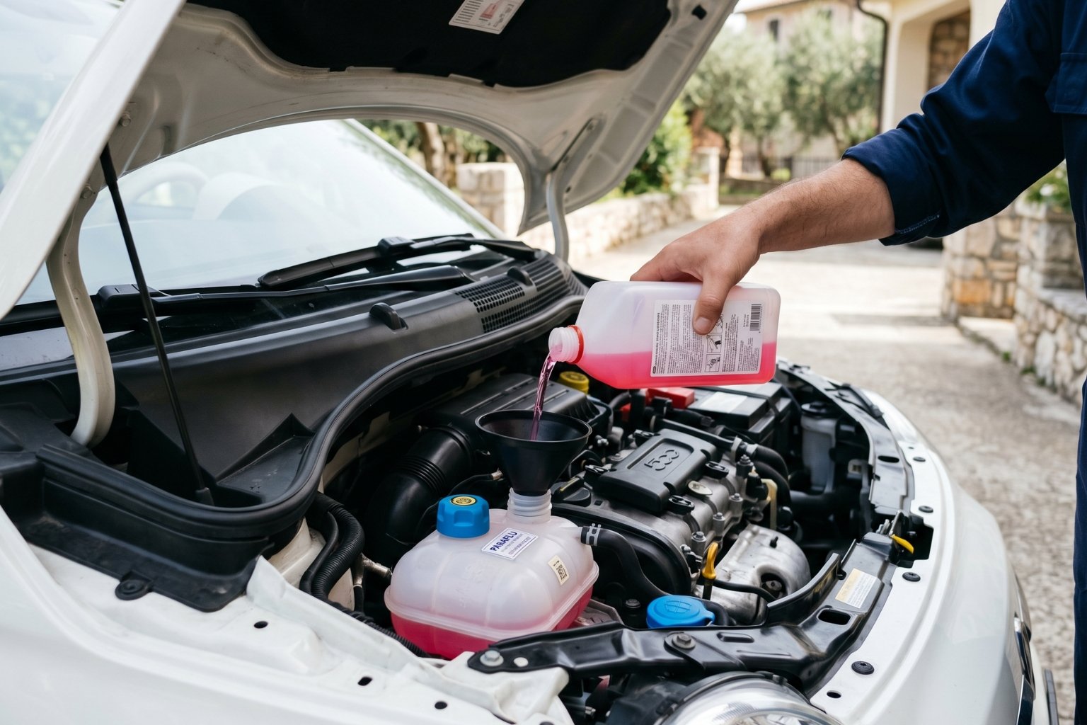 Quel liquide de refroidissement pour une Fiat 500 essence