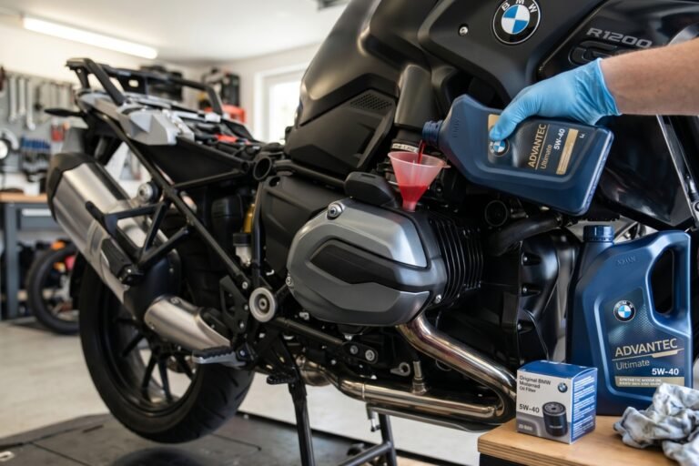 Quelle huile moteur pour la BMW R 1200 GS 2017