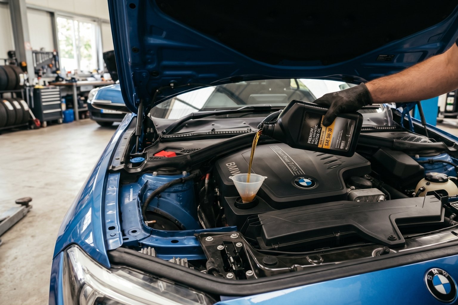 Quelle huile moteur pour une BMW Série 1 essence