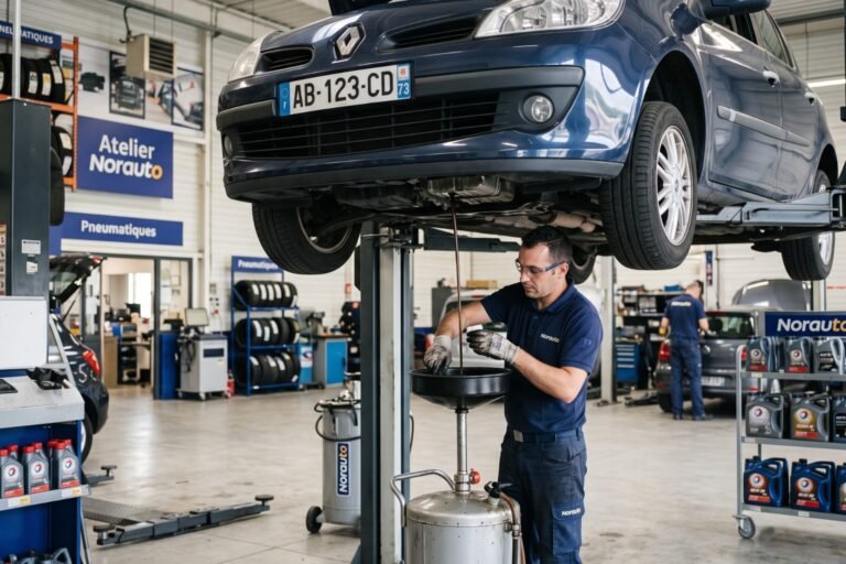 Combien de temps dure une vidange Norauto