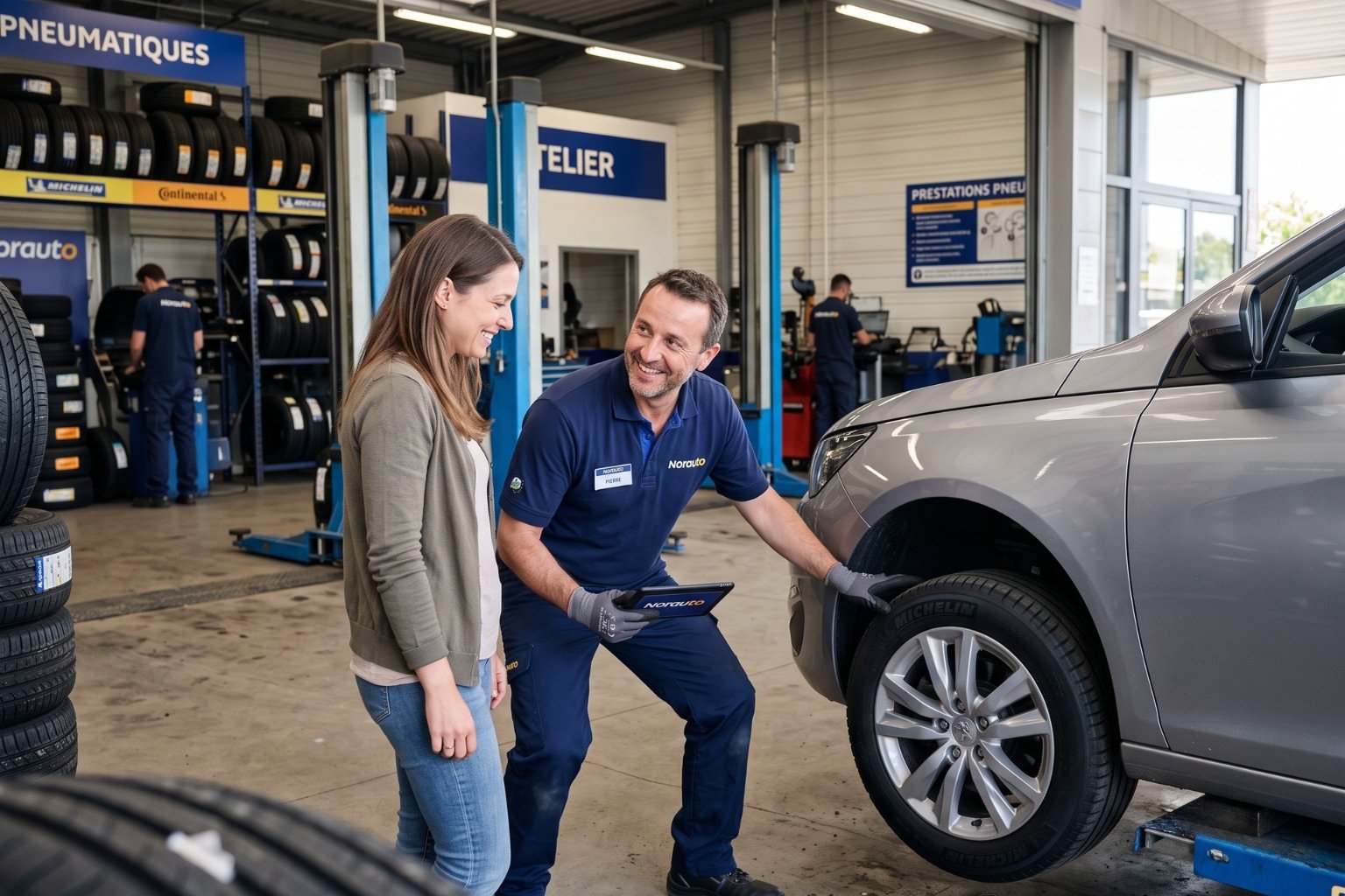 Comment fonctionne la garantie pneu Norauto