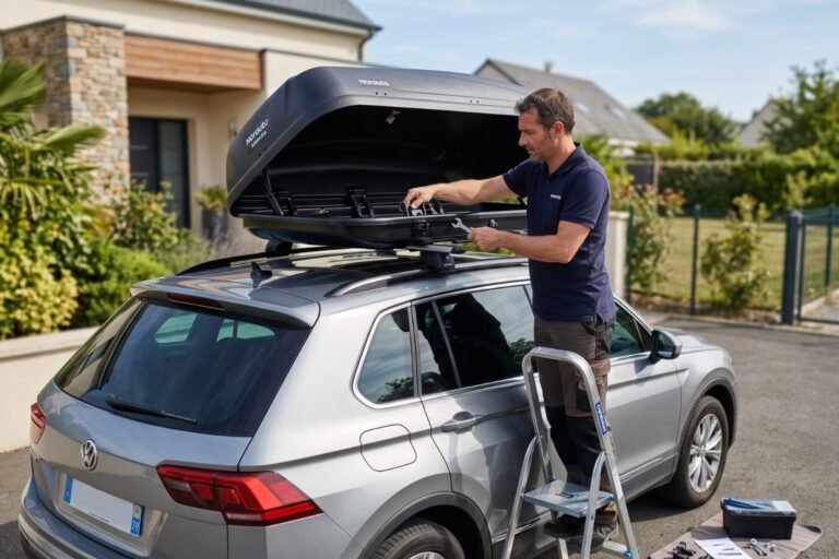Comment installer un coffre de toit Norauto