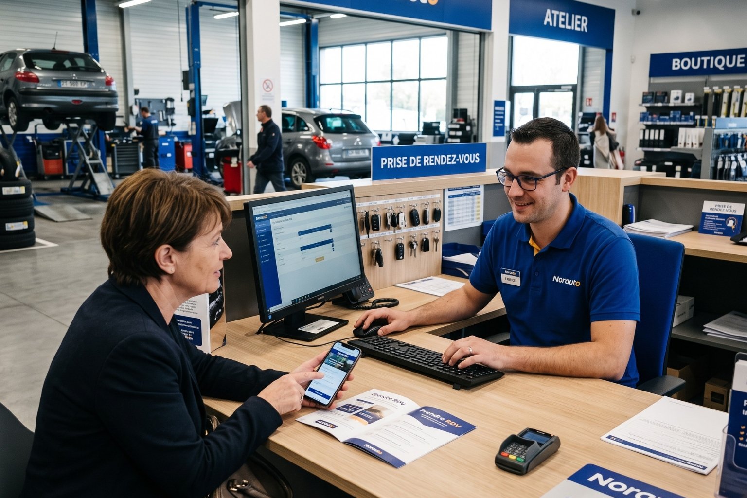 Comment prendre rendez-vous chez Norauto