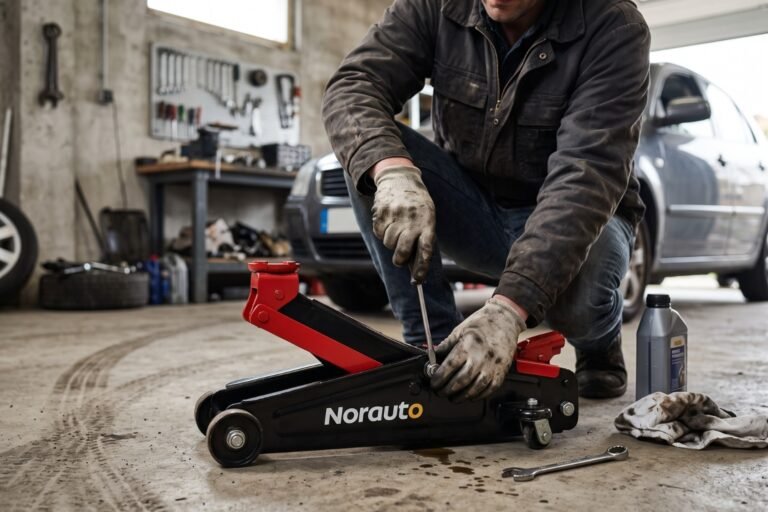 Comment purger un cric Norauto