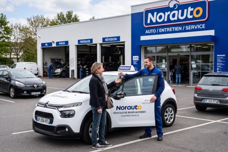 Est-ce que Norauto prête une voiture