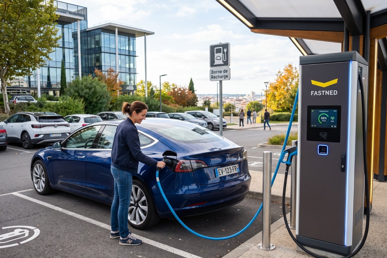 Batterie haute tension voiture hybride et électrique