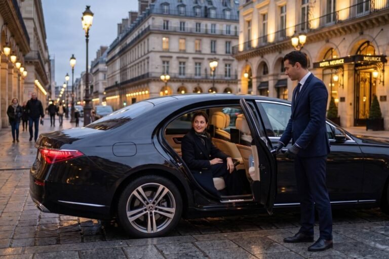 Chauffeur privé de luxe